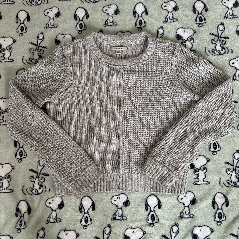 American Eagle Outfitters Light Gray Women's Sweater